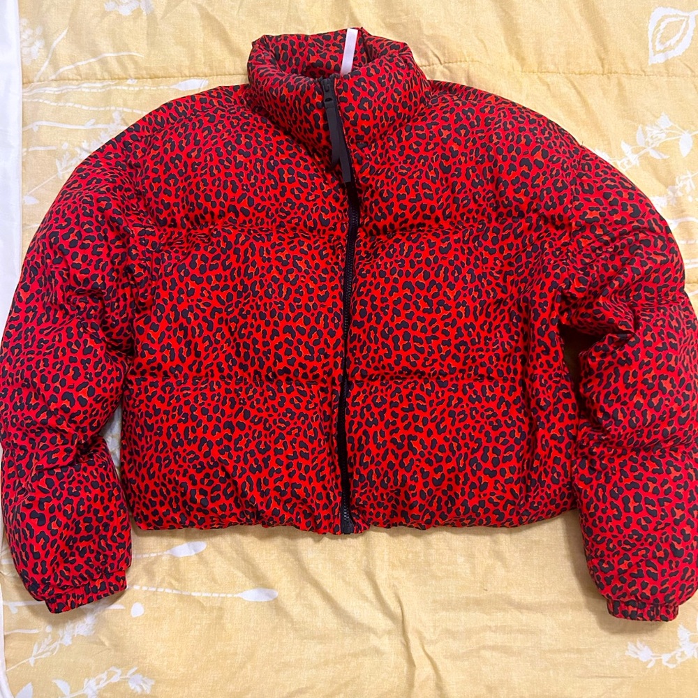 Jacket red animal print ❤️